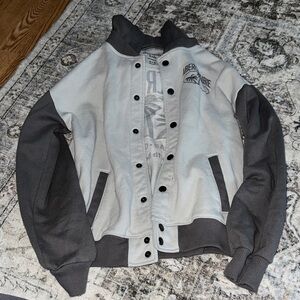 Abercrombie & Fitch Two-Tone Bomber Jacket